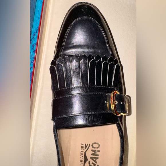 1950s-1960s Salvatore Ferregamo Quaker Oxford Dress Up Shoes - Picture 7 of 16